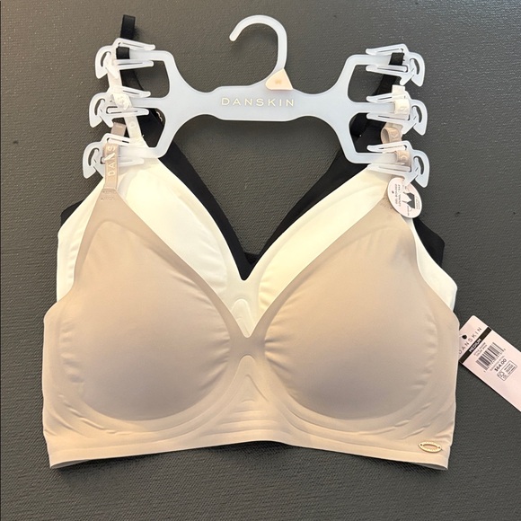 NWT 3-Pk Danskin Gel Bonded Wireless Lounge Bras - Sz. M - Picture 2 of 10